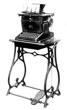 machine a ecrire